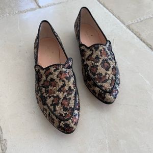 Kate Spade Caty Cape Sequined NWOT 6 1/2 M